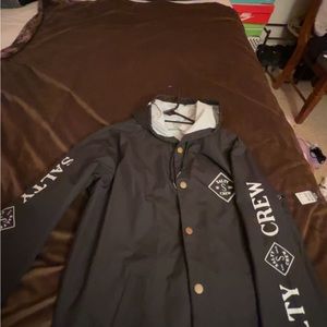 Salty crew wind breaker NEVER WORN!